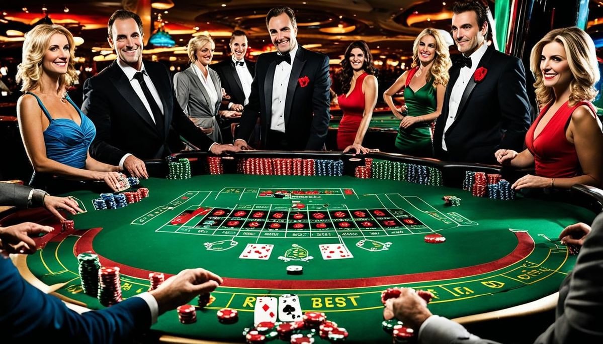 slot idn live-dealer studio with professional dealers and HD broadcast setup